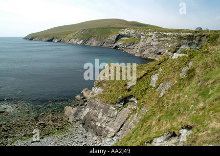 Coastline near Bray Head on the Ring of Kerry in county Kerry, Ireland. Stock Photo