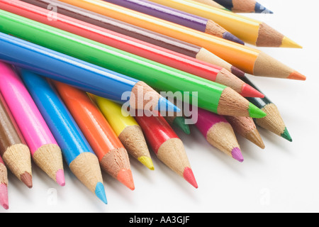 Colour Pencils Stock Photo
