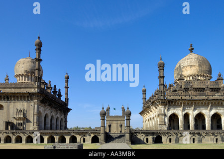 Ibrahim Rauza mausoleum Bijapur Karnataka South India Stock Photo