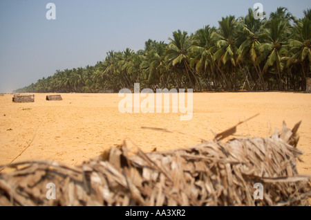 Puthenthope beach, Trivandrum, Kerala, South India Stock Photo