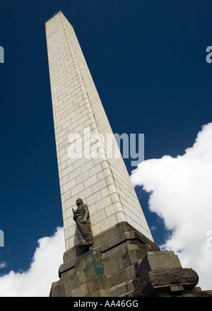 The Obelisk on One Tree Hill, Auckland, North Island, New Zealand Stock Photo