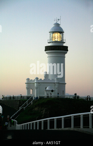 Australia's eastern most lighthouse at Cape Byron NSW Australia Stock Photo