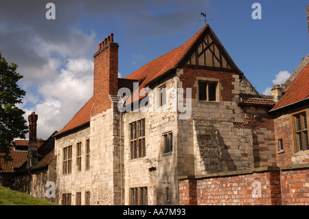 Kings Manor York North Yorkshire England UK United Kingdom GB Great Britain Stock Photo