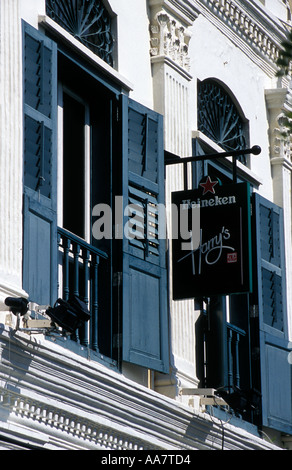 Harry's Bar Boat Quay Singapore Stock Photo