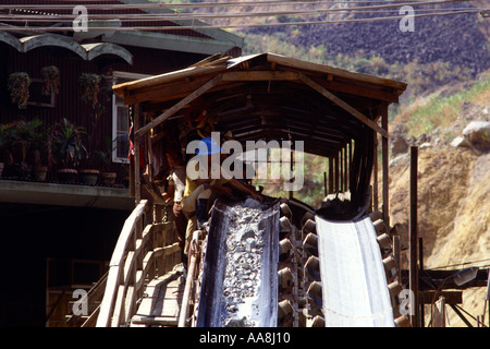 Gold mining Baguio Mountain Province Philippines Stock Photo