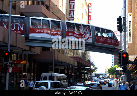 Monorail Sydney N.S.W. State of New South Wales Australia Stock Photo