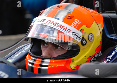 Dingman Racing Tiago Monteiro in the cockpit of his Fittipaldi Dingman Racing Reyard ...