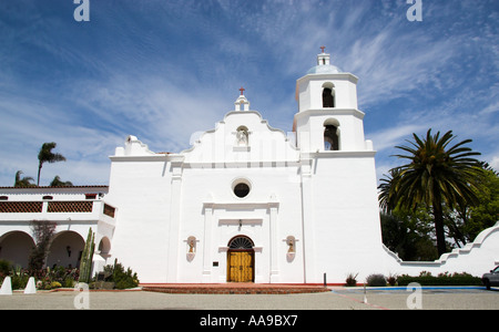 Mission San Luis Rey de Francia, Oceanside, California, USA Stock Photo