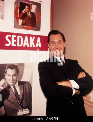 NEIL SEDAKA US pop singer Stock Photo