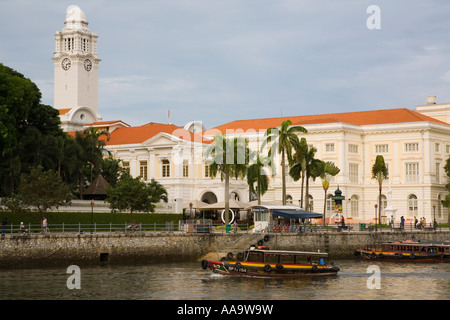 Asian Civilisations Museum in Empress Building at Empress Place on North Boat Quay Civic District, Singapore City Stock Photo