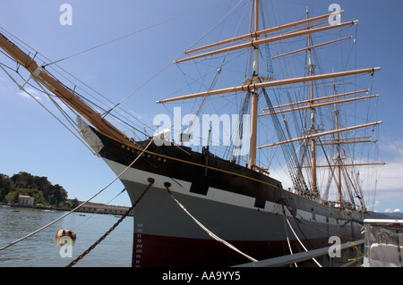 Sailing Ship Balclutha Docked At Fisherman's Wharf San Francisco ...