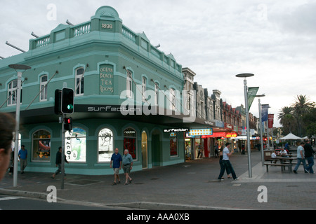 The old Tea rooms building on the corso Manly, Sydney New South Wales Australia Stock Photo