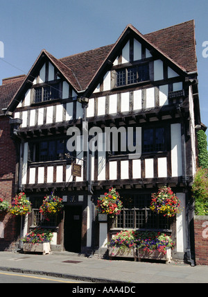 Nash's House and the site for the New Place Stratford upon Avon Stock Photo