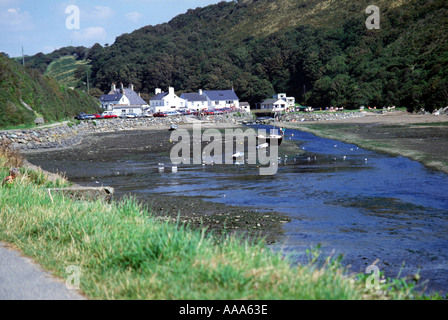 Solva Pembrokeshire coastal national park Wales Stock Photo