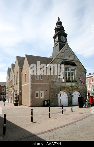 Evesham Town Centre in the Cotswolds UK Stock Photo