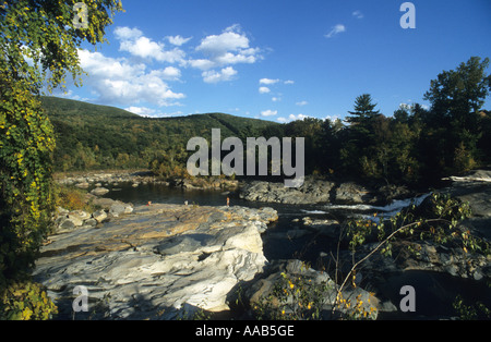 Shelburne Falls,Massachusetts ,New England,  USA Stock Photo