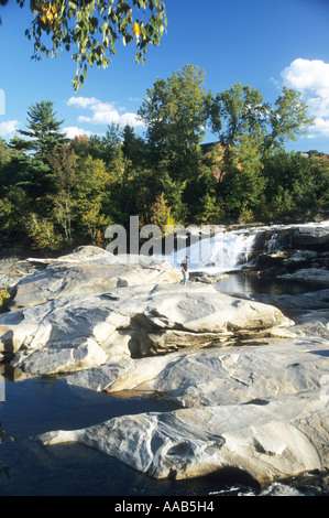 Shelburne Falls,Massachusetts ,New England,  USA Stock Photo