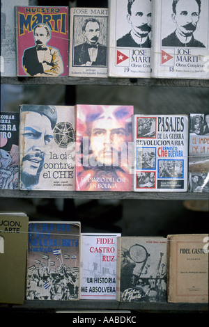 Bookstand in market in Havana, Cuba Stock Photo