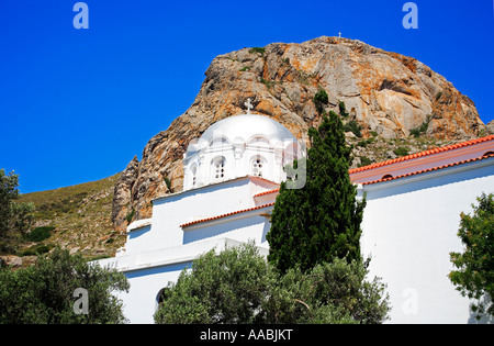 Loutra Village, Island of Tinos, Greece Stock Photo