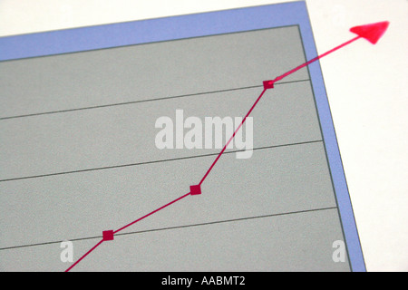 Symbol upturn Stock Photo