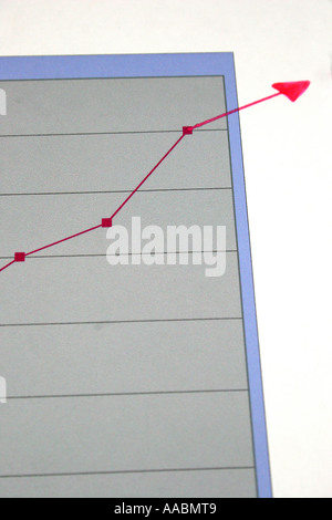 Symbol upturn Stock Photo