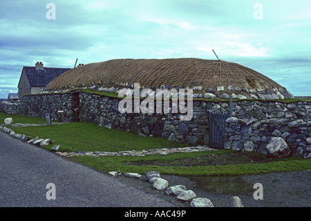 The Black House, Arnol, Isle of Lewis, Outer Hebrides, Scotland, U.K., Europe. Stock Photo