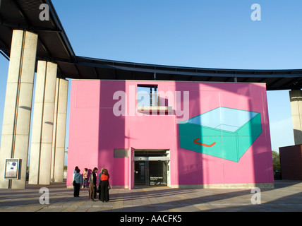 Milton Keynes art gallery in CMK the Centre MK £8000 eight thousand pound check treasure hunt Stock Photo