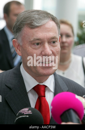 The german federal President Horst Koehler, Koblenz, Rhineland-Palatinate Germany, Europe Stock Photo