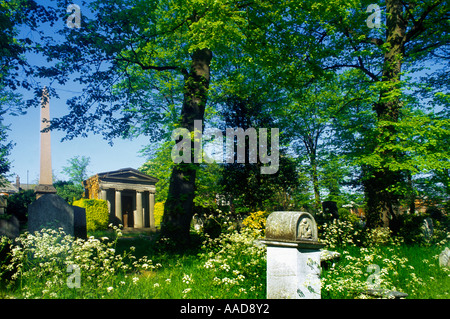 Kensal Green Cemetery London England Stock Photo