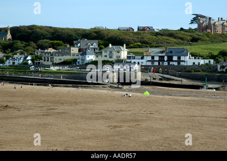 Summerleaze beach Bude Cornwall UK Stock Photo