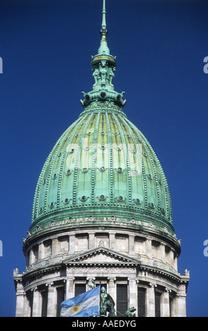 Congress building dome, Buenos Aires, Argentina