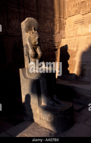 Statue of Sekhmet, The Lioness Goddess of War, Medinet Habu, Luxor, Egypt Stock Photo