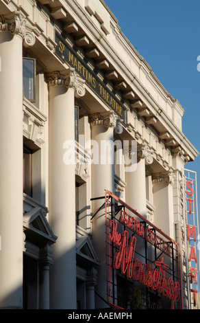 Exterior of St Martin's Theatre venue for the long running Mousetrap by Agatha Christie London Stock Photo