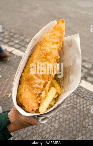 UK England West Midlands Dudley Black Country Museum fish and chips Stock Photo