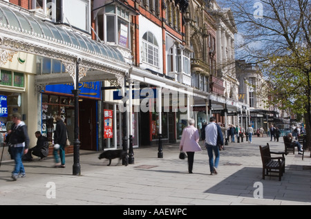 Southport Town centre shopping arcade, Lord Street, Merseyside uk Stock Photo