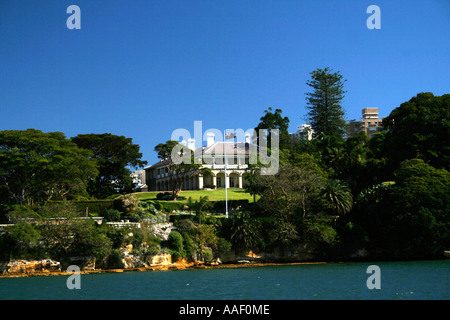 Admiralty House, Sydney Australia, residence for the Governor-General Stock Photo