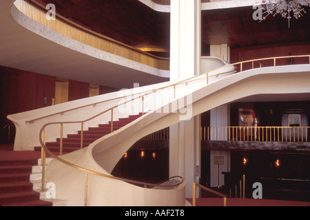 Metropolitan Opera House Staircase Stock Photo