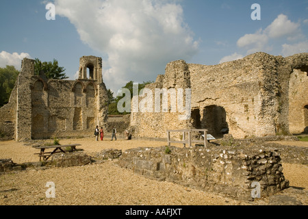 England. hampshire. Winchester. Wolvesley castle Stock Photo