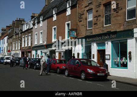 Anstruther Fish Bar, High Street, Fife, Scotland Europe Stock Photo