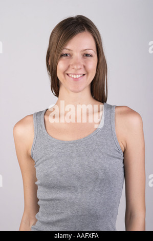 Flat chested hi-res stock photography and images - Alamy
