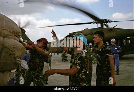 Aftermath of the boxing day tsunami, Banda Aceh, Sumatra, Indonesia 2004 Stock Photo