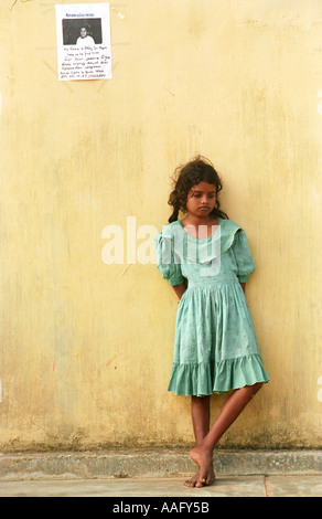 Images from the aftermath of the boxing day tsunami in Sri Lanka on the Indian Ocean, 2005. Stock Photo