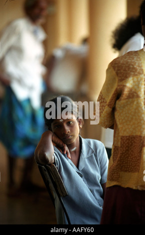 Images from the aftermath of the boxing day tsunami in Sri Lanka on the Indian Ocean, 2005. Stock Photo