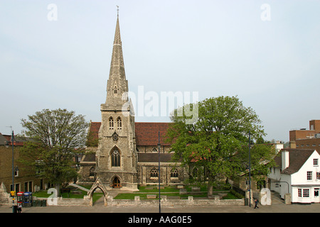 St Edward the Confessor Church Romford Essex Stock Photo