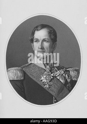 Leopold I first King of the Belgians 1790 1865 Stock Photo