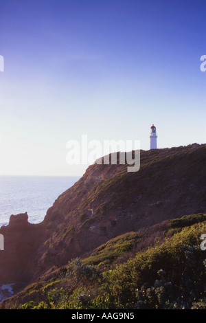 Cape Schanck Lighthouse Mornington Peninsula National Park Victoria Australia Stock Photo