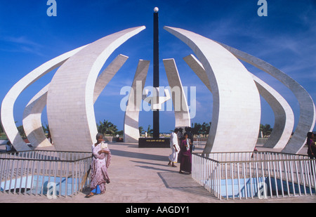 Ramachandran Monument Marina Beach Chennai Tamil Nadu India Stock Photo