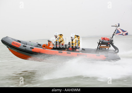 Rescue operations by the lifeboat association at the North Sea editorial use only no negative publicity Stock Photo