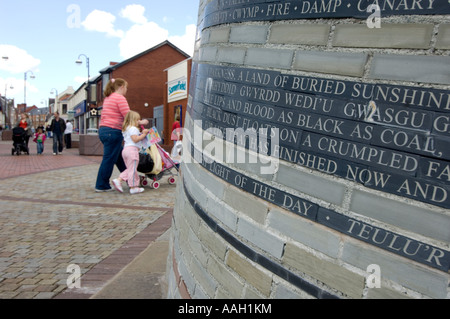 Howard Bowcot Following the Seam: Sculpture by Howard Bowcott Ammanford town centre ...