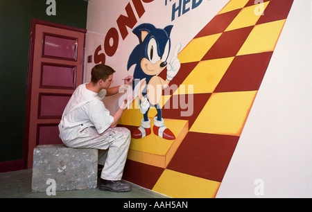 “trainee apprentice sign writer” Stock Photo